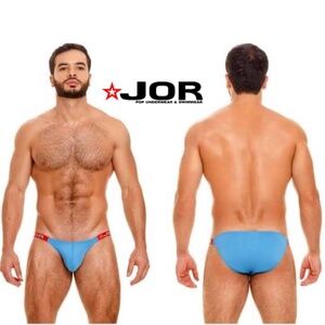 Jor String Briefs Medium 32-40" waist 84% nylon / 16% spandex